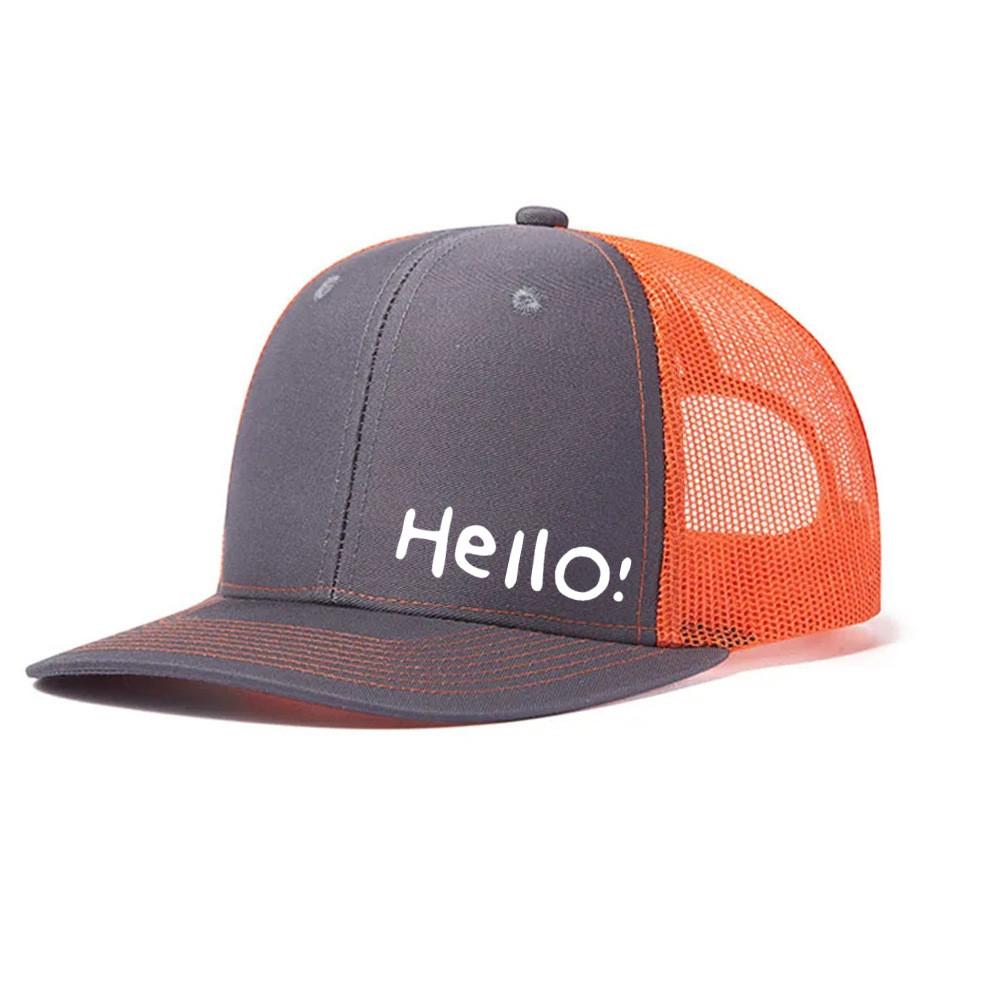Casual Mesh Baseball Cap With Adjustable Fit For Summer Sun Protection