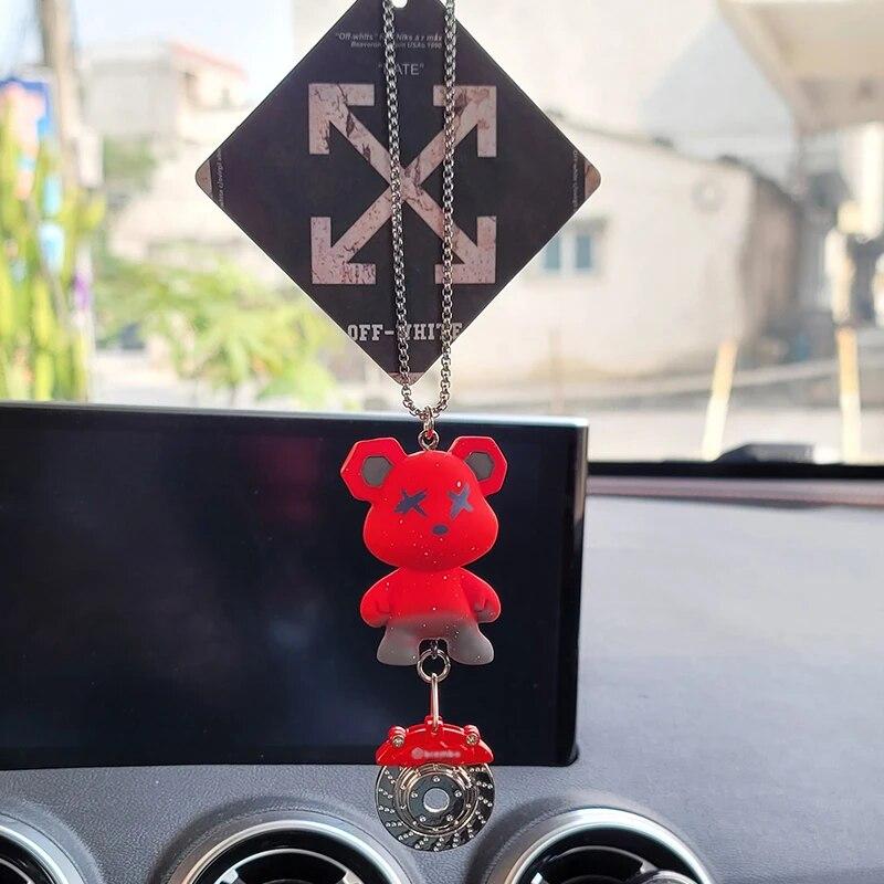 Автомобильный орнамент Хамелеон обесцвечивание жестокий медведь кулон зеркало заднего — фото 18