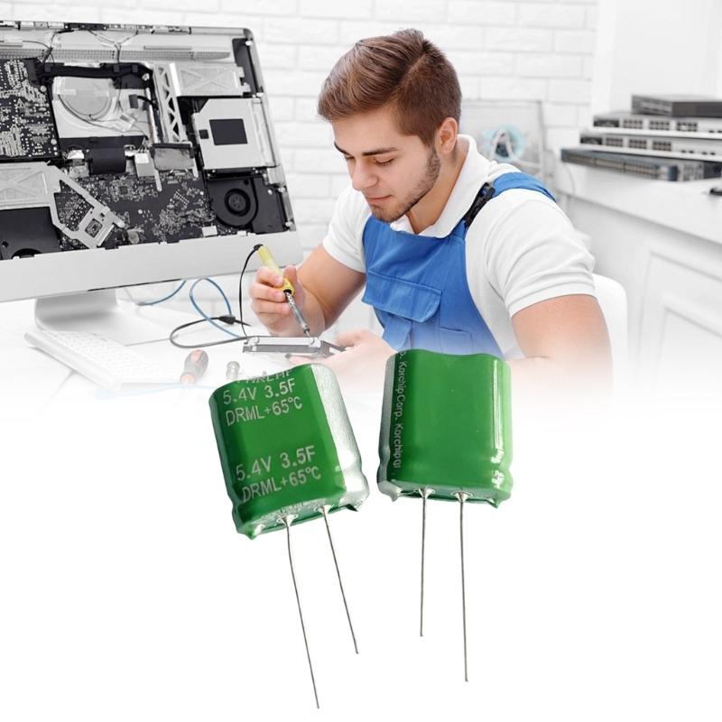 High Capacity 5.4V/5.5V 3.5F Super Capacitor Faradic Capacitors Electrical Components For Electronic Projects