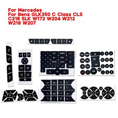Nálepka na opravu vnitřního PVC spínače tlačítka pro W204 S204 C204 R172 W218 W212 C207 A207 R231 W176 W246 X204