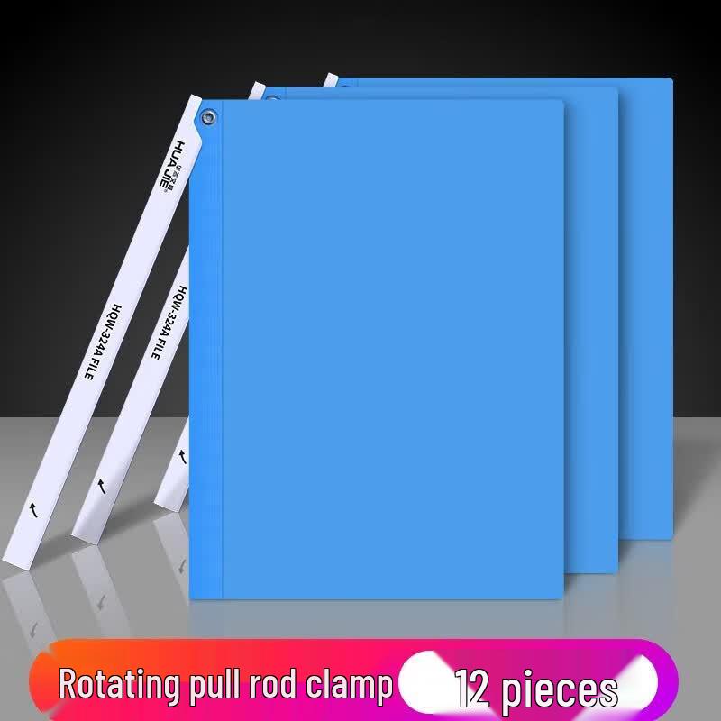 Huajie A4 PP Rod File Folder