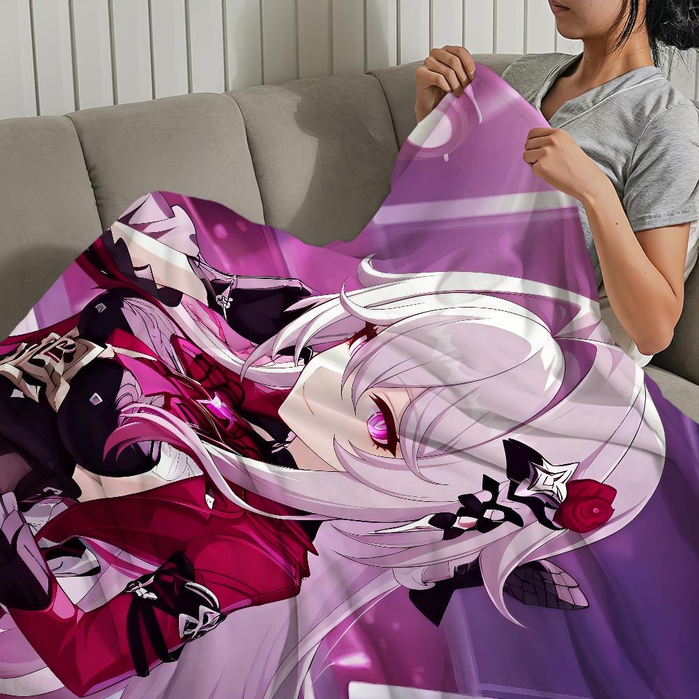 Honkai Impact 3rd Thelema fanart Flannel warm comfort soft plush blanket sofa living room hogar office bedroom travel gift home