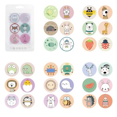 1 Pack Repellent Stickers for Outdoor Camping Hiking Climbing Cartoon Mosquito Repellent Patch Anti Mosquito Supplies