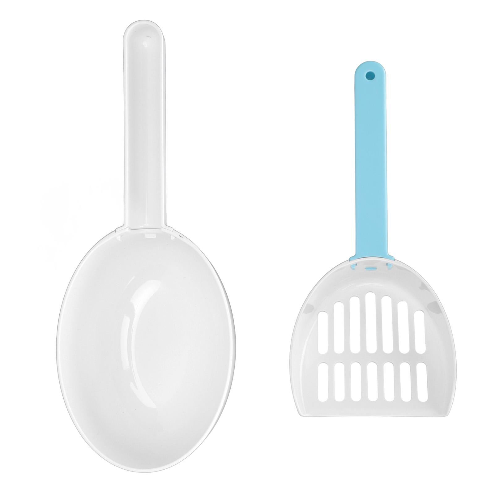 

Совок для кошачьего туалета 7 мм отверстие для просыпания АБС съемный удобный совок для кошачьих фекалий с ситом для кошек синий