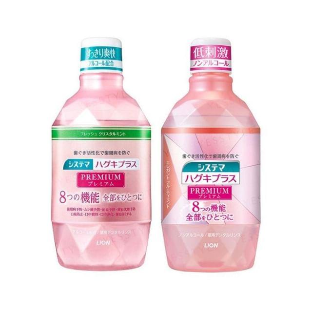 

LION - Система Haguki Plus Преміум Ополіскувач для рота 900ml - Fresh Crystal Mint