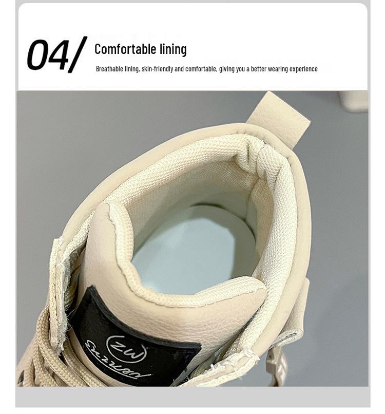 Martin Women's High-Top Sports Casual Boots - Autumn/Winter 2025, Thick Sole, Non-Slip, Short-Length, Style L951-1