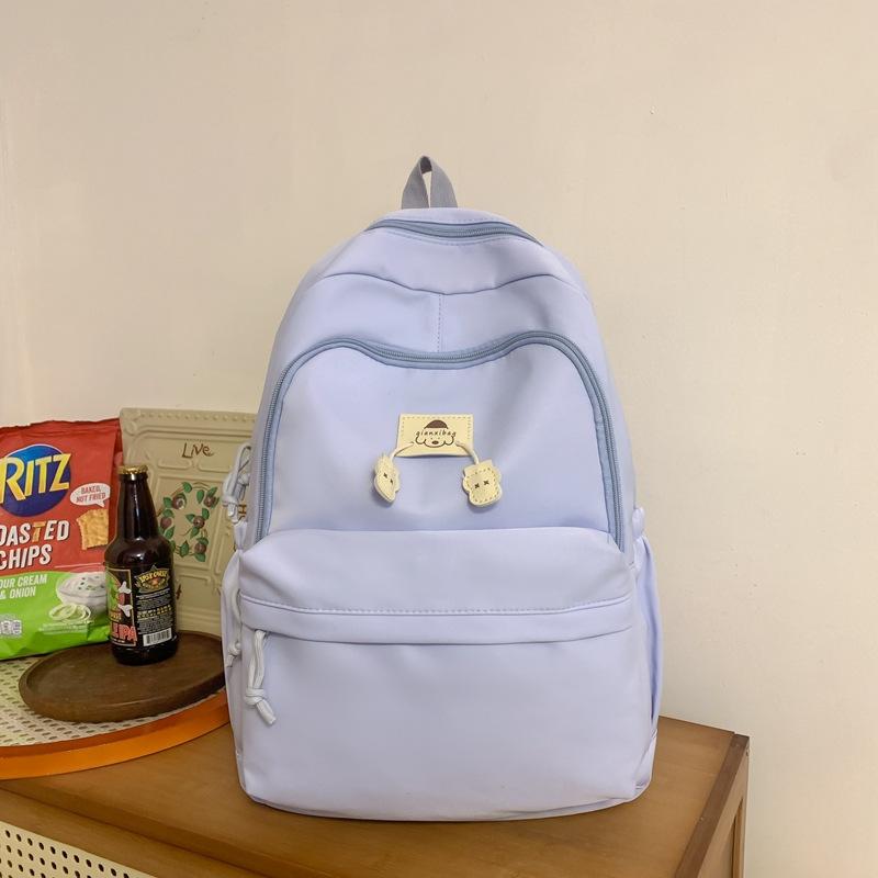High-value Schoolbag for Girls, High School Students, Large-capacity Backpack for Milk, Soft Girls, Travel Backpack