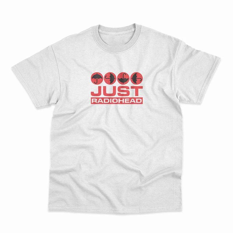 Y2K Retro T Shirts OK Computer Album Radiohead Radiohead Rock Punk Vintage Loose Men's Short Sleeve T-Shirt Unisex