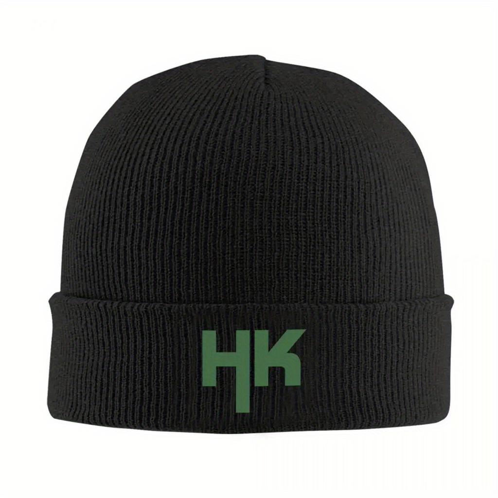 Heckler Koch HK Logo Knit Hat Beanie Winter Hats Warm Casual Caps for Men Women