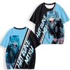 Hatsune Miku 3D Printed Women's Short Sleeve Tee Summer Casual Cute Men's Sport Tops Hot Anime Fans T-shirt Unisex Tops Y2K 2025