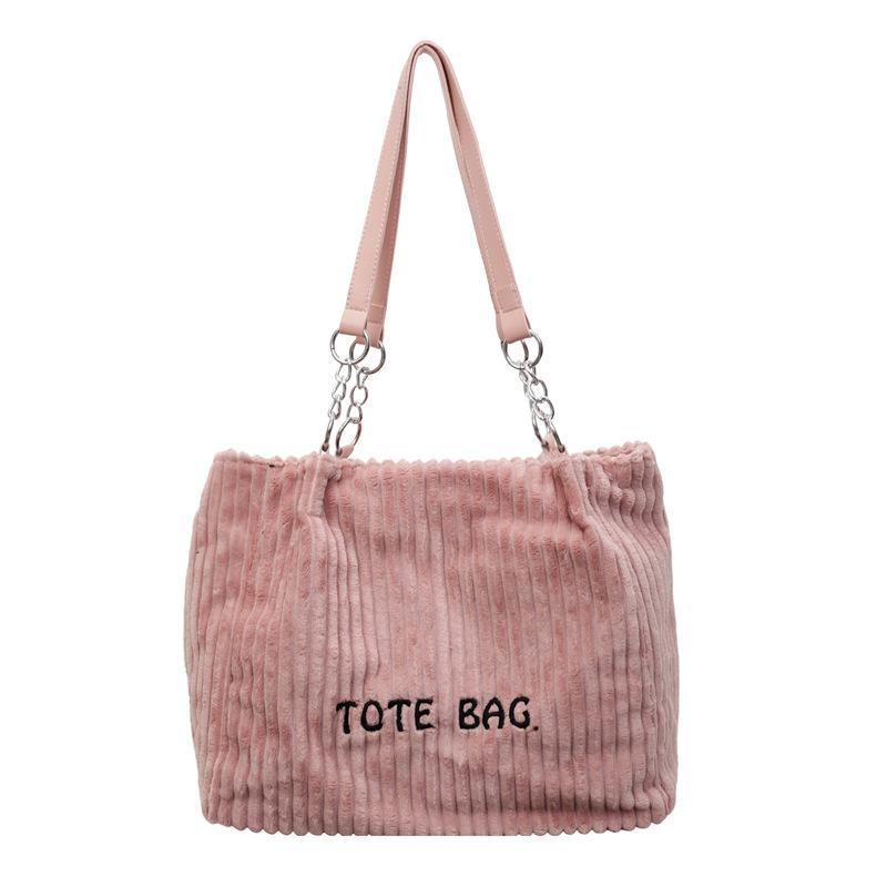 Fashionable and Simple, Versatile Large-capacity Hand-held Tote Bag and Single-shoulder Bag for Commuting