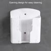 Storage Box Punch-free Bottom Charging Mouth Plastic Self-adhesive Wall-mounted Remote Control Bracket