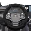 Suitable for Lexus Suede Matte Carbon Fiber Texture Steering Wheel Cover Suitable for Is250 Gs300 Lx 570 Nx Is350 2019 Es350 Gx460 Is 300 Ls400 Is300 