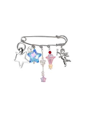 VVV Sweet Angel Safety Pin Keyring
