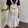 Schoolbagins Cartoon Bear Backpack Cute and Lightweight Japanese Student Schoolbag Shopping Out High-value Commuter Bag