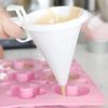 Adjustable Hand-held Baking Cream Portion Funnel Batter Chocolate Liquid Dispenser Useful Things For Kitchen Accessories Utensil