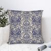 Funda de Almohada Azul Marino Toile De Jouy Funda de Almohada Retro Trendy Fundas de Almohada Suaves Para Sofá Decoración del Hogar