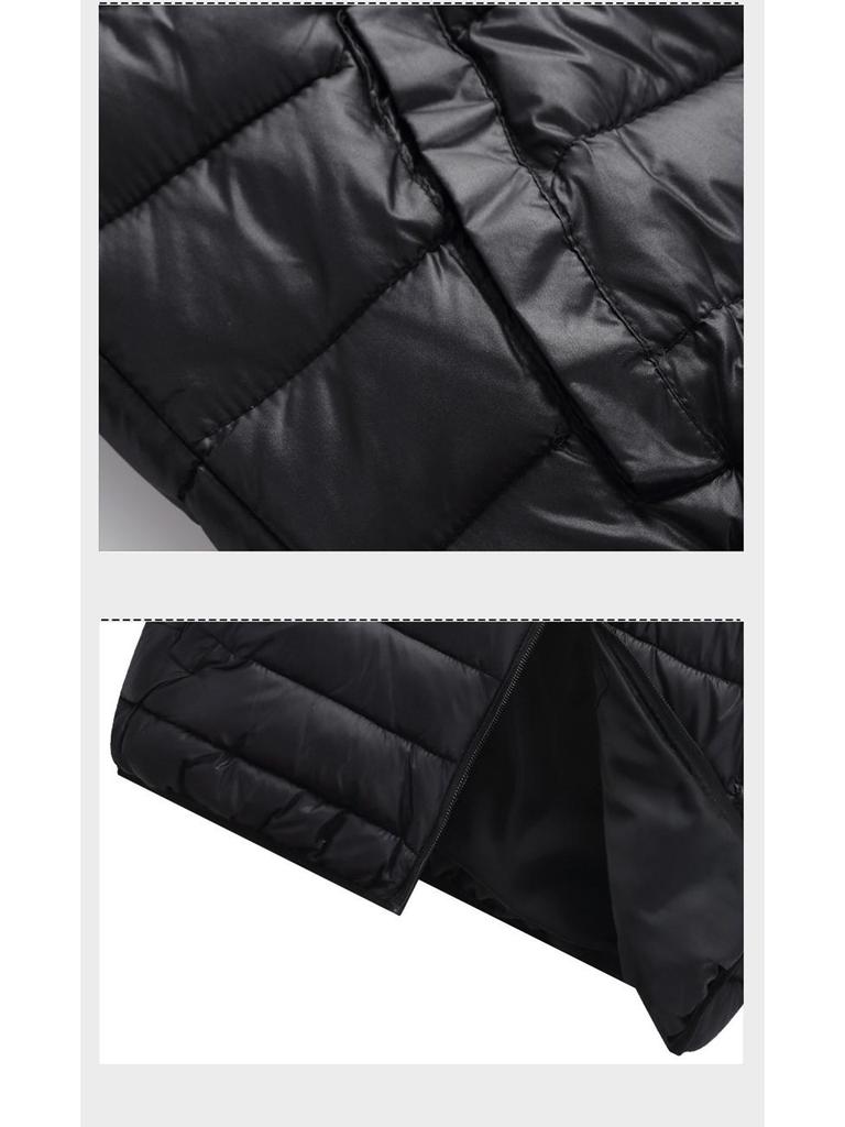 Unisex Slim Fit Hooded Down Cotton Vest - Autumn/Winter Style, Plus Size, Korean Design, Sleeveless Jacket for Men and Women