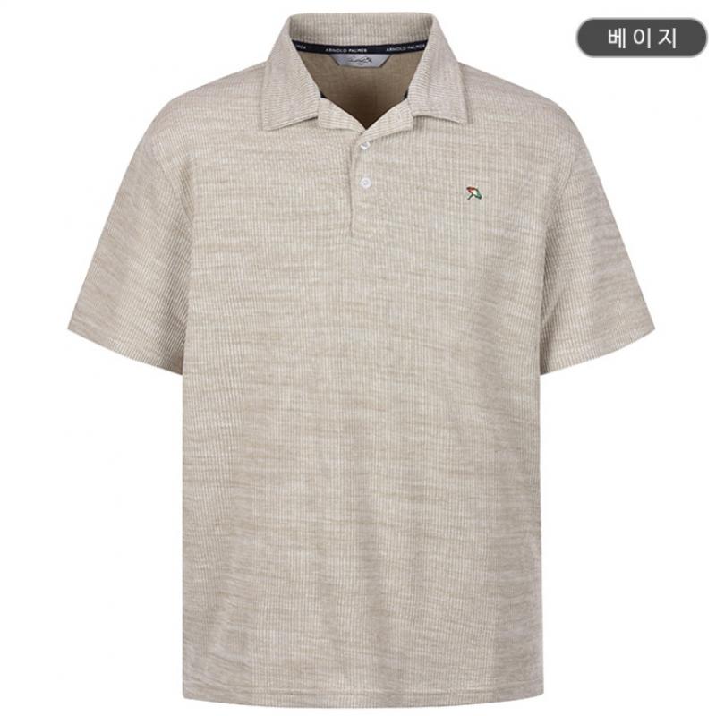 Arnold Palmer Men S Rib Pk ShorT Sleeve T ShirT 7 opTionS