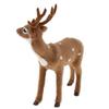 Simulation Standing Deer Animal Model Figurine Home and Crafts