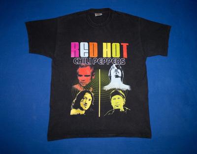 Y2K Vintage Red Hot Chili Peppers Shirt Summer Tour 200 Rock Band Men's Medium
