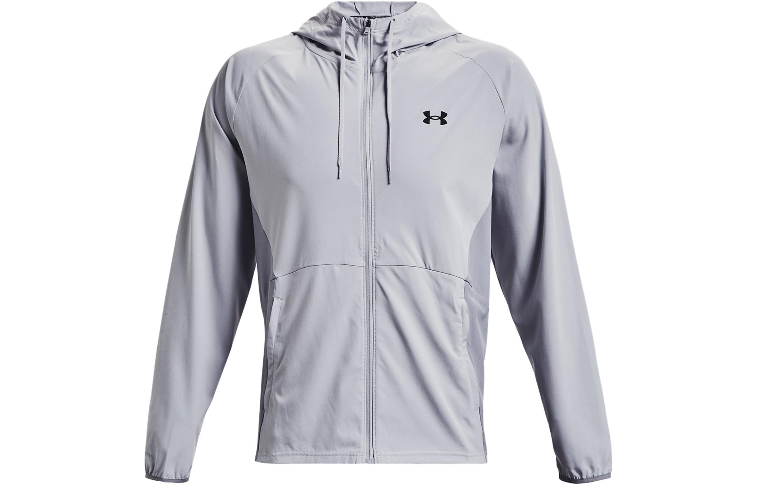 Under Armour Jackets Men s Gray Hooded Moderate Other 1369736-011 2XL