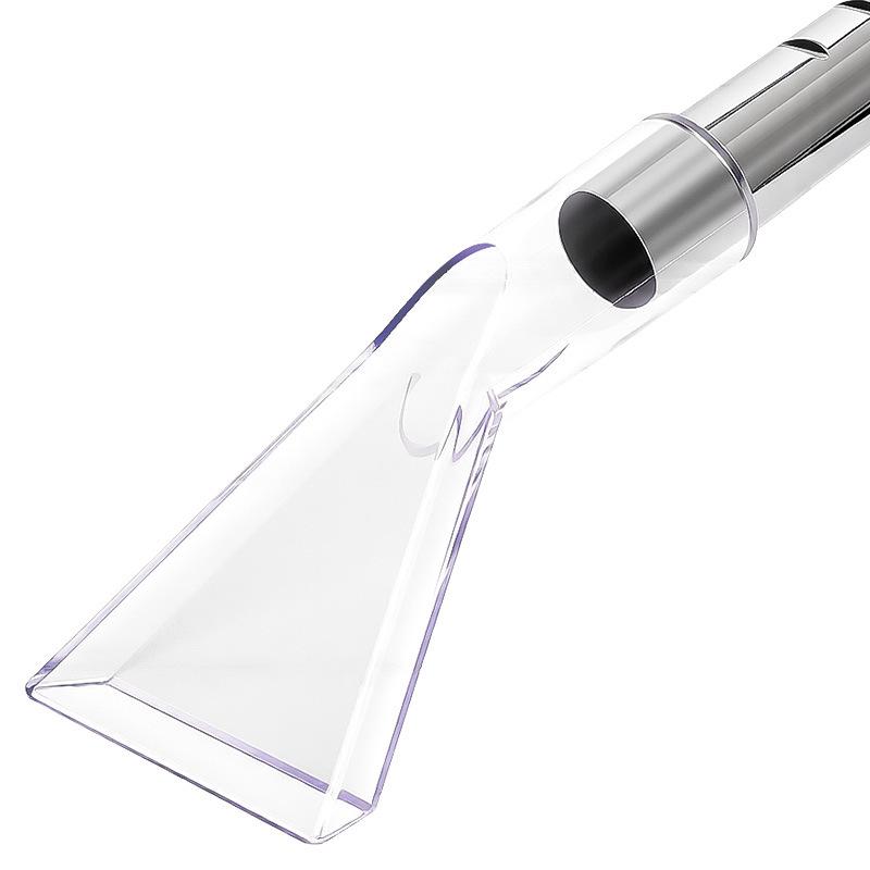 Transparent Vacuum Cleaner Suction Head Accessory 32/35mm Fit Most Models for Wet Liquid Stain Car Interior Deep Cleaning