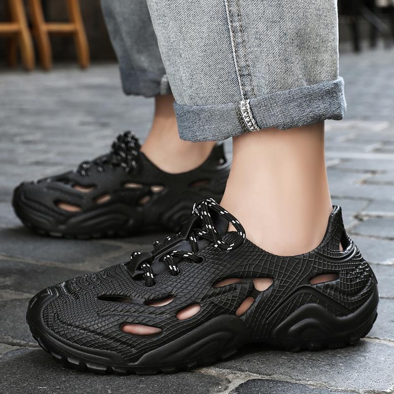Men's Shoes New Summer Sandals Men's Lightweight Breathable Casual Shoes Outdoor Travel Shoes Men's Wear-resistant Single Shoes
