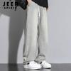 JEEP SPIRIT Men's Loose Fit Straight-Leg Denim Jeans