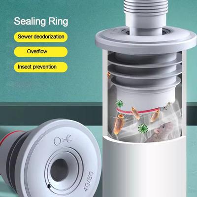 Stopper Anti Odor Shower Drainer Sewer Pipe Sealing Ring Floor Drain Drain Cover Water Pipe Plug