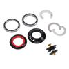   Cable Routing Headset for IS52 Standard Frames, Integrated Design for 28.6mm Upper, 40mm Lower with Nut 6.5mm and CNC Machined Aluminum Alloy Materi