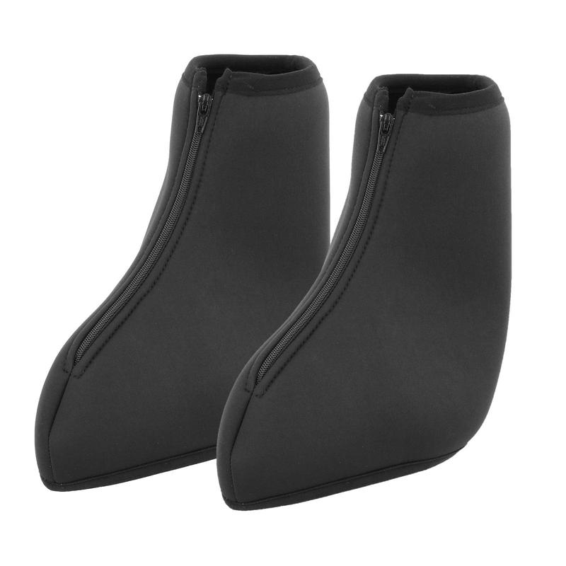 Figure Ice Skate Boot Covers Neoprene Overshoes Cover Zipper Closure