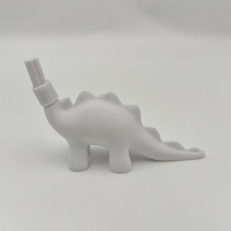 Carino Portaspazzolino Elettrico Dinosauro con Supporto - Compatibile con Spazzolini Elettrici Oral-B, Non Richiede Alimentazione