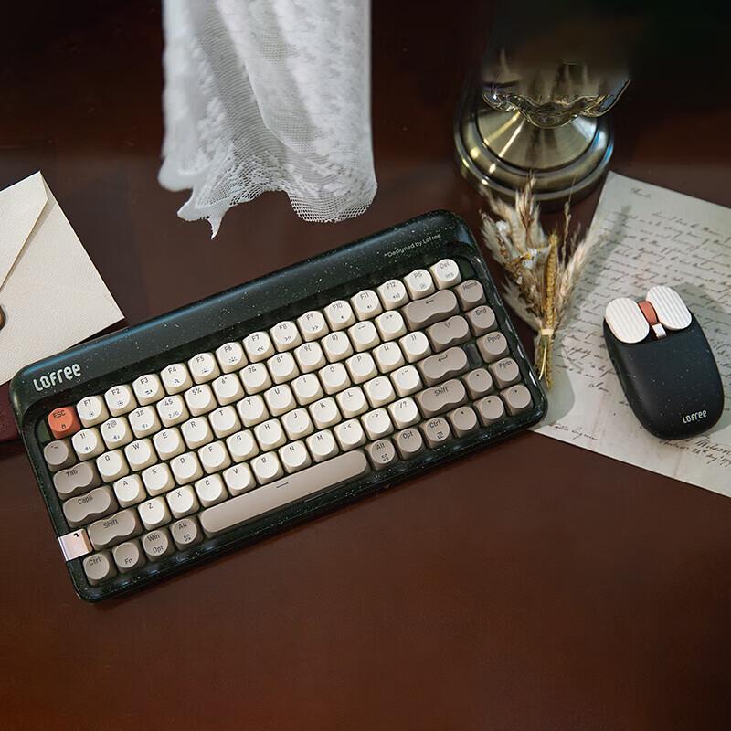 Lofree New Dot Return Mechanical Keyboard & Mouse Set