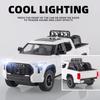 1/24 Toy Trucks for Boys Toyota Tundra Diecast Metal Model Toy Pickup Truck Pull Back Car Model with Light and Sound Toy Trucks for Boys Age 4-7