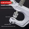 Metal Snap Button with Plier Tool Sewing Button Thickened Snap Fastener Sewing Tool Kit Diy Craft Installing Sewing Clothes
