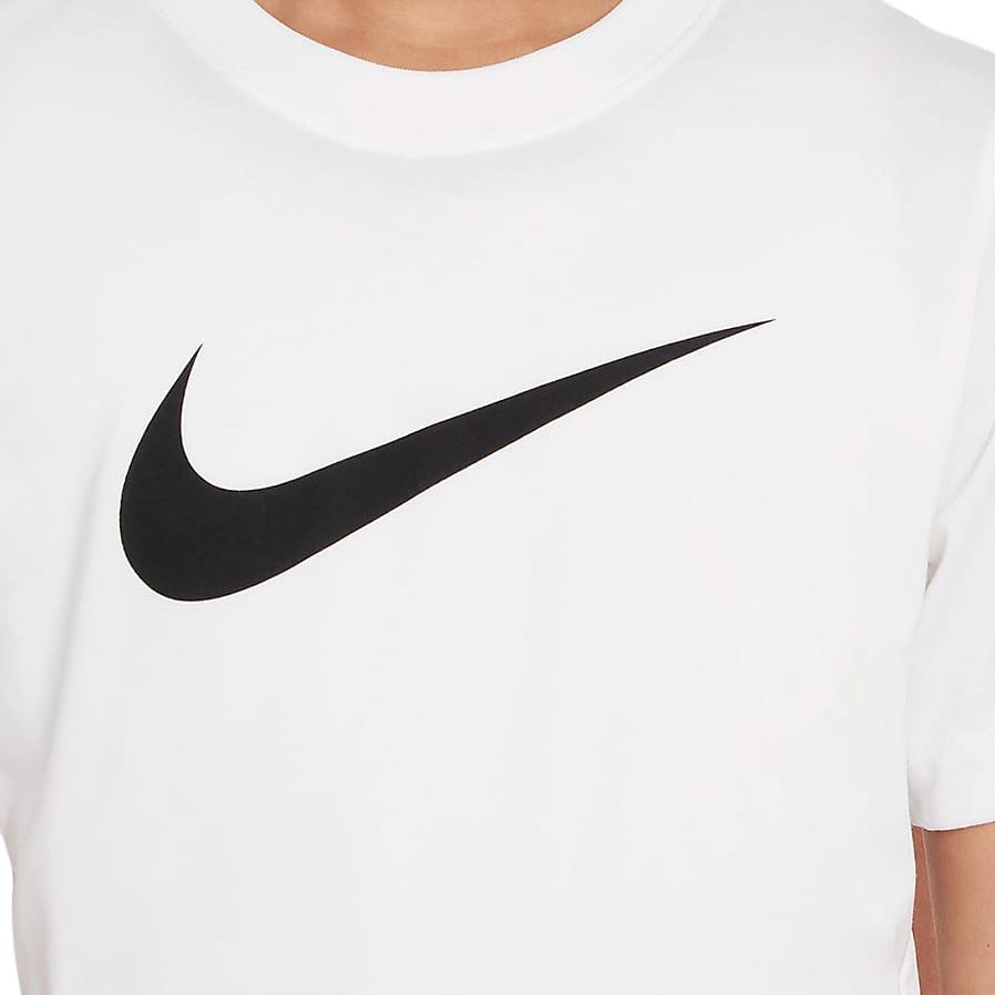 Nike Legend Dri-FIT Comfortable Soft Breathable Short Sleeve T-Shirt Kids Tops White FZ5199-100