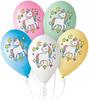 Balony "Jednorożec - Magiczna Noc" 12", 5 Szt.