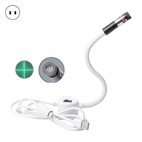 Magnetic Positioning Quilting Light Sewing Machine Red Guide Line Tool Rotating LED Stitch Seam Guide for Precise Straight Stitch Seam