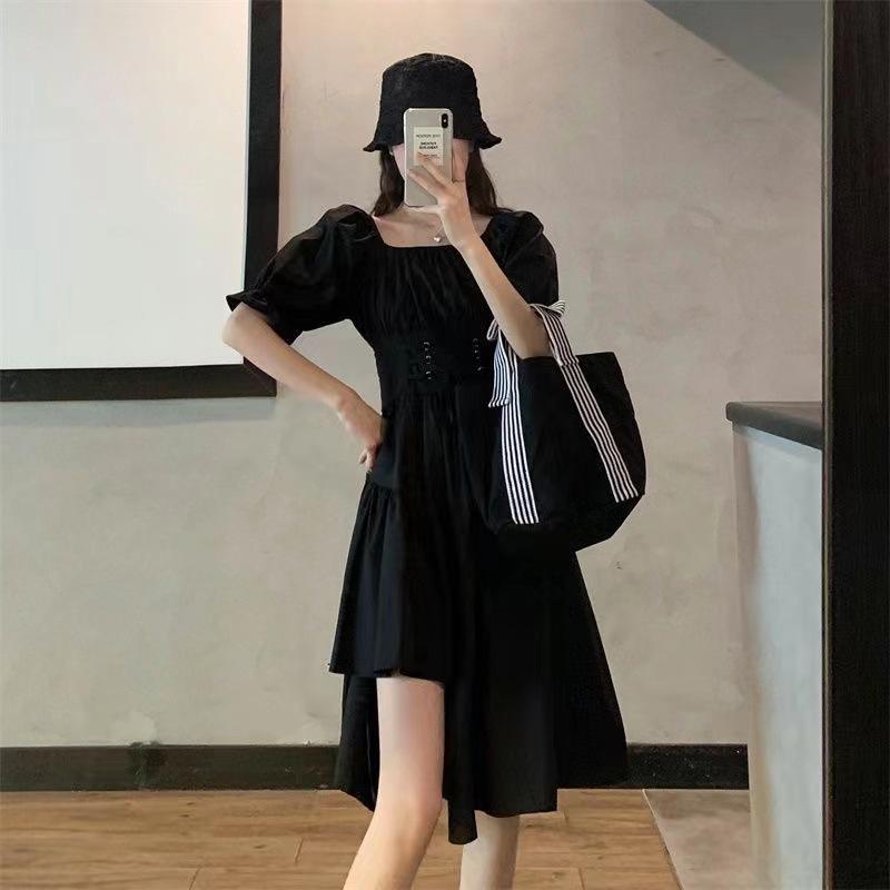 2024 Frühjahr/Sommer Damen Feenkleid mit Blasenärmeln
