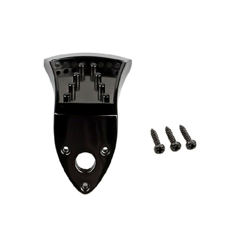 Metal Triangular Mandolin Tailpiece Mandolin Replacement Tailpiece for 8 String Mandolin Guitar Easy Installation