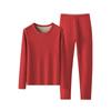 Women's Silk Wool Thermal Underwear Set for Autumn/Winter - Plus Velvet, Thick Bottom