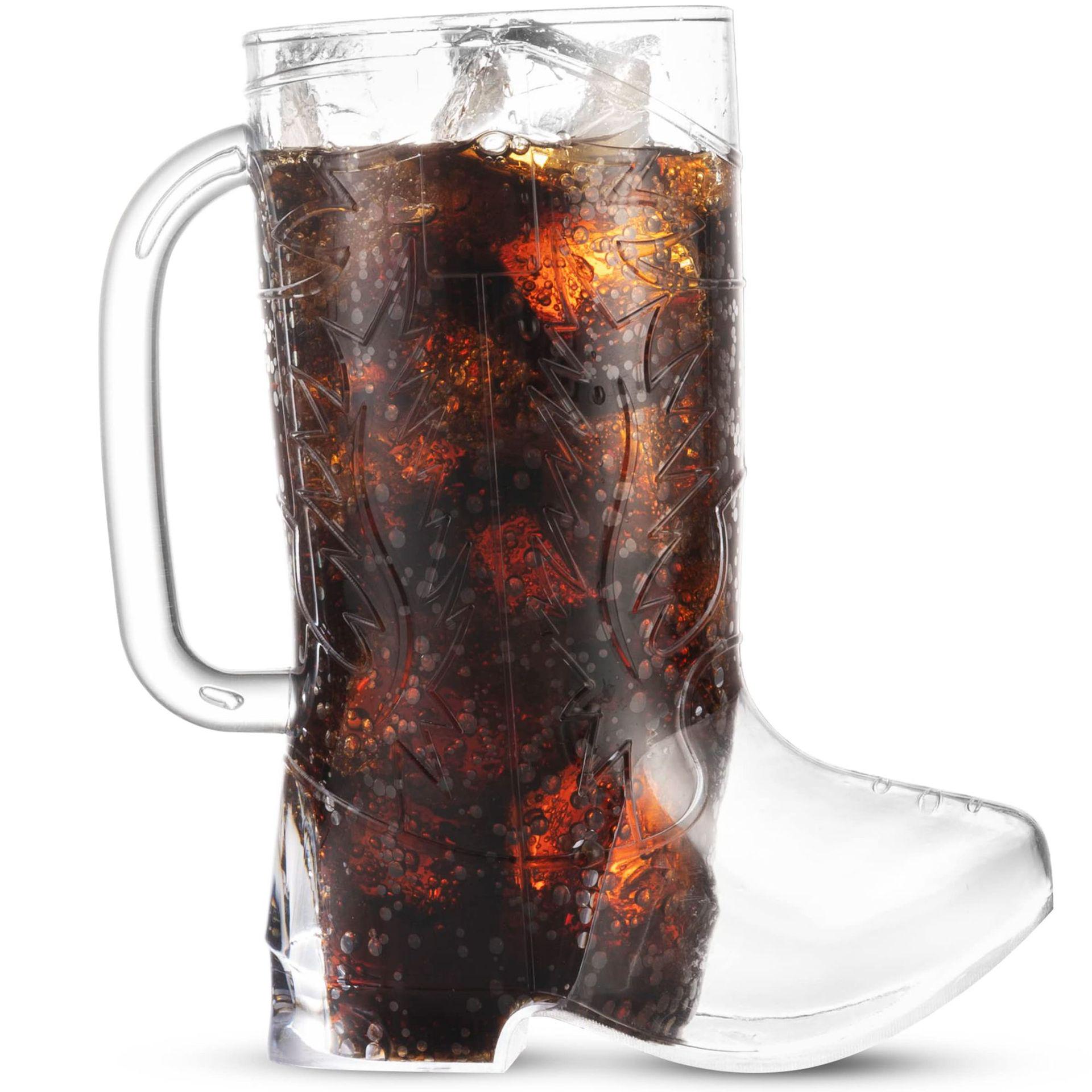 

Cross-Border Creative 17oz Boot-Shaped Mug with Handle – Plastic Beer, Wine, Spirits Drink Cup