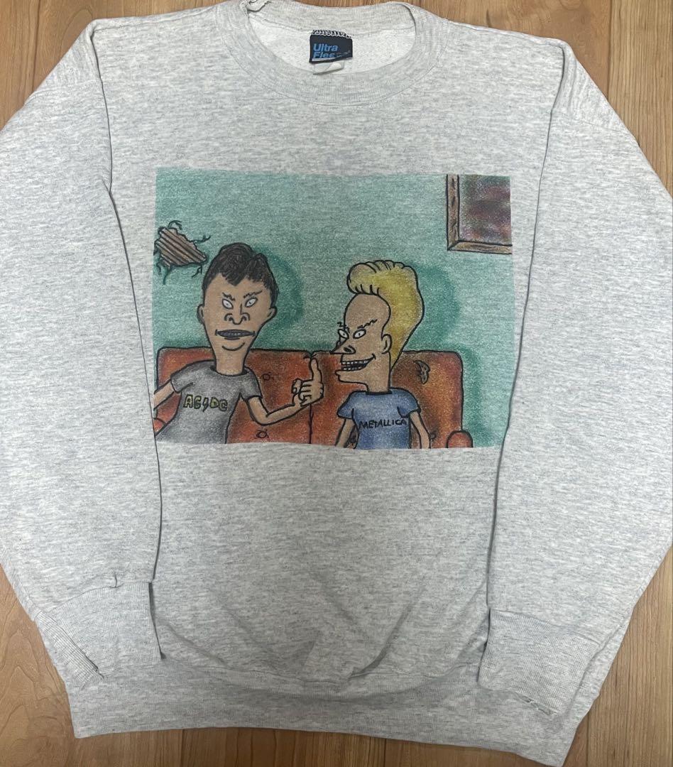 

[USED] 90s Beavis & Butt-Head Vintage MTV Anime Sweatshirt