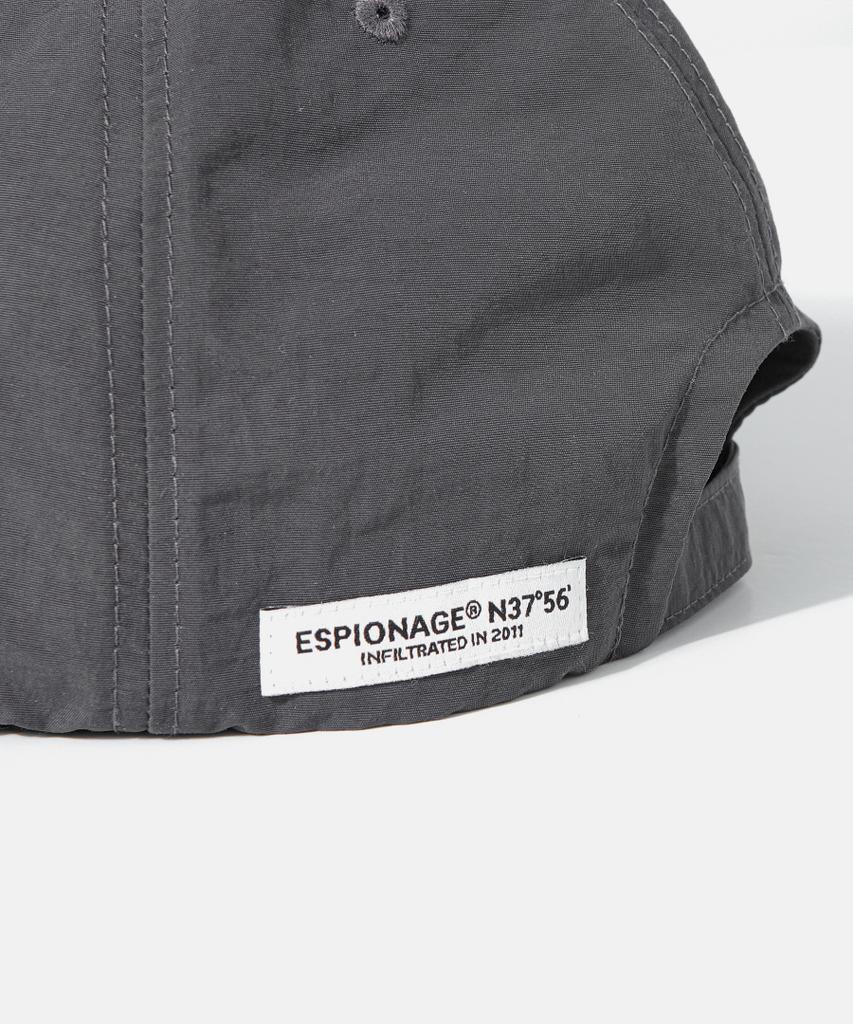 ESPIONAGE Nylon Wanderkappe Dunkelgrau