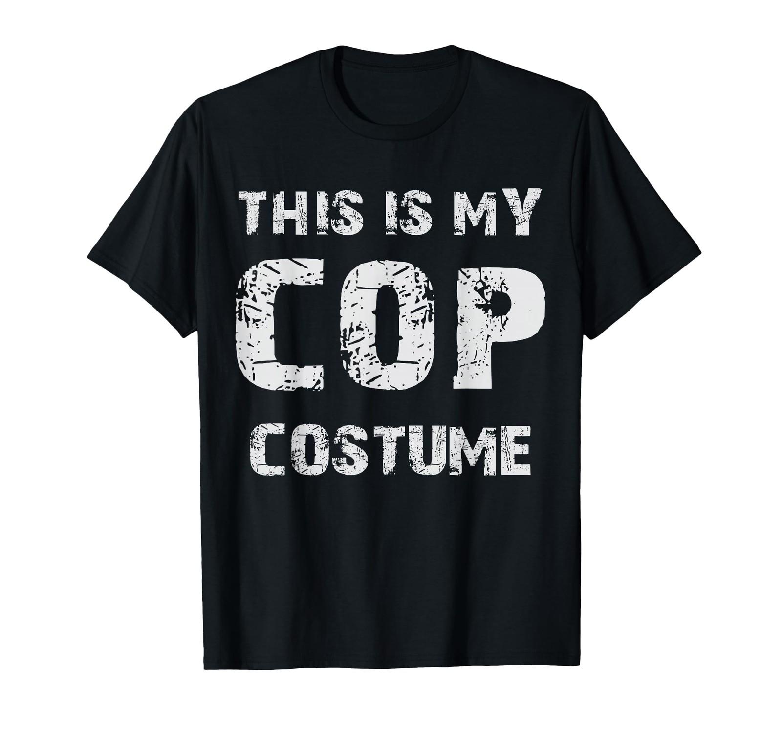 Police Officer Law Enforcement Pun My Cop Costume Policeman T-Shirt S