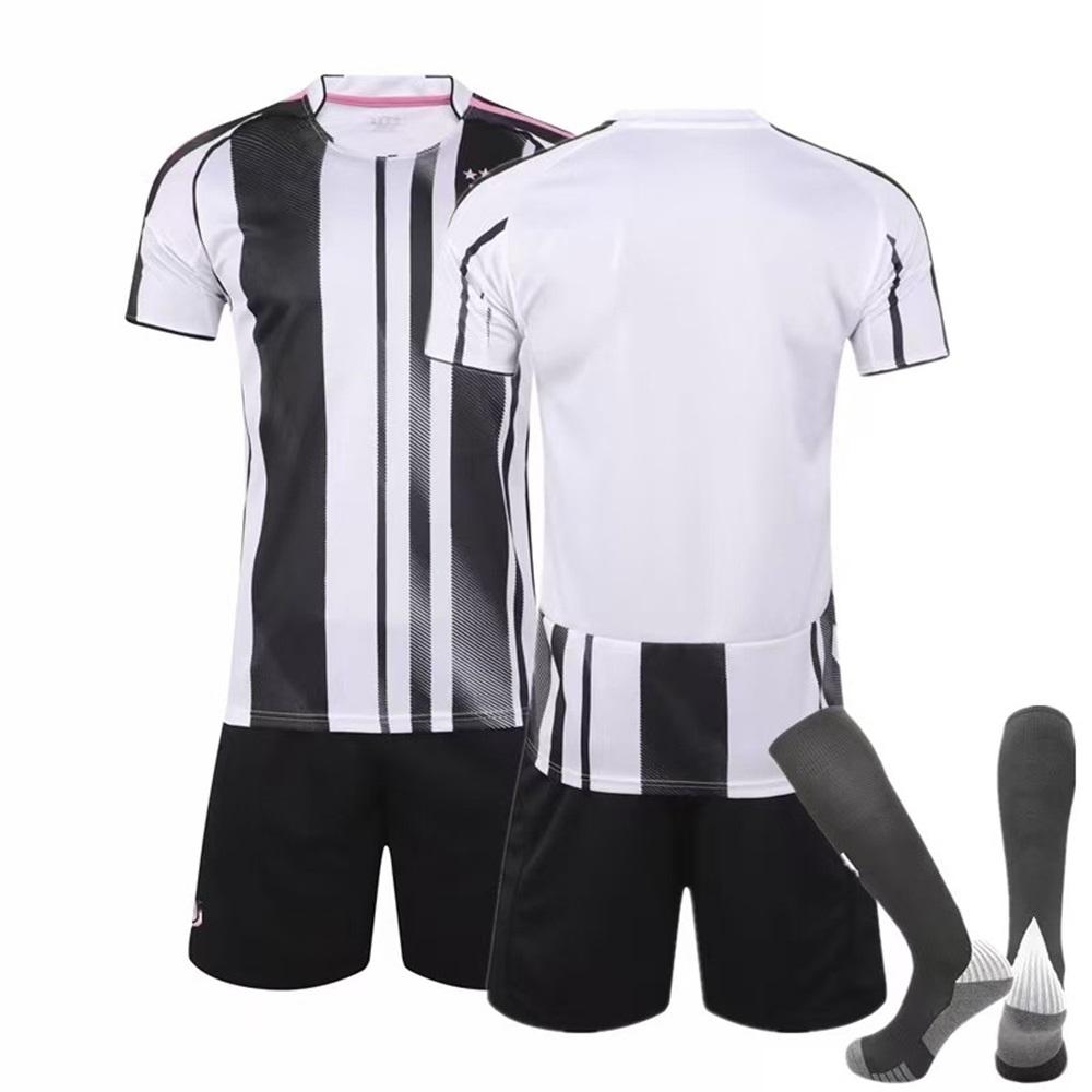 2025-26 Juventus Home Sport Training Jersey Set with Socks Teens Kids Adults Football Kits 16