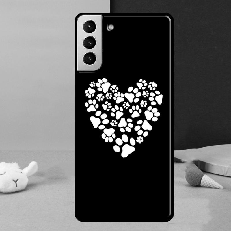 Dog Paw Phone Case For Samsung Galaxy S25 Ultra S24 Ultra S9 S10 S20 S21 S22 Plus S23 S24 FE Cover