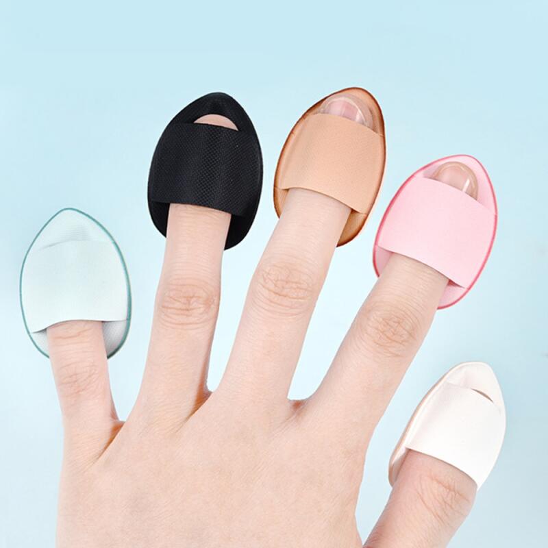 Small Mini Finger Cushion Puff 1P Makeup Sponge Color random delivery