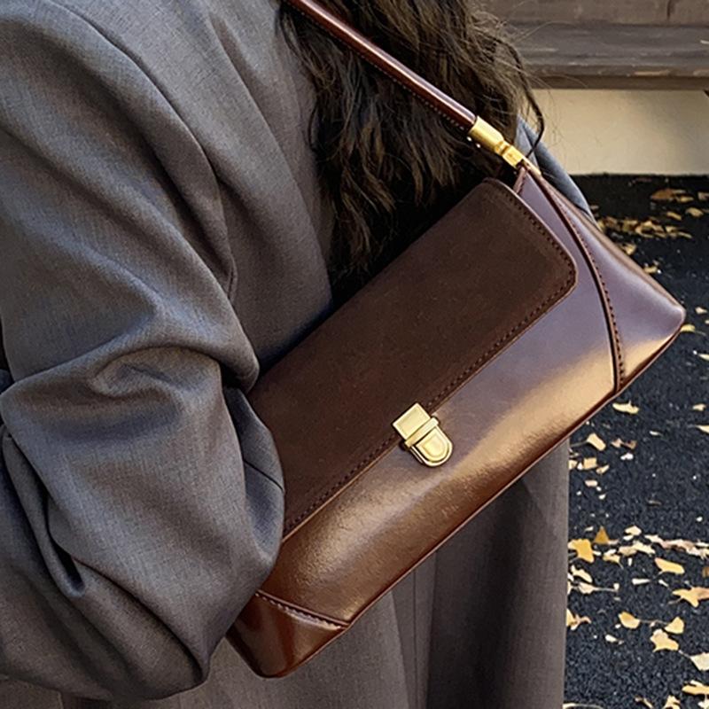 Niche retro ležérní taška dámská nová taška do podpaží módní dámská vysoce hodnotná módní taška přes rameno